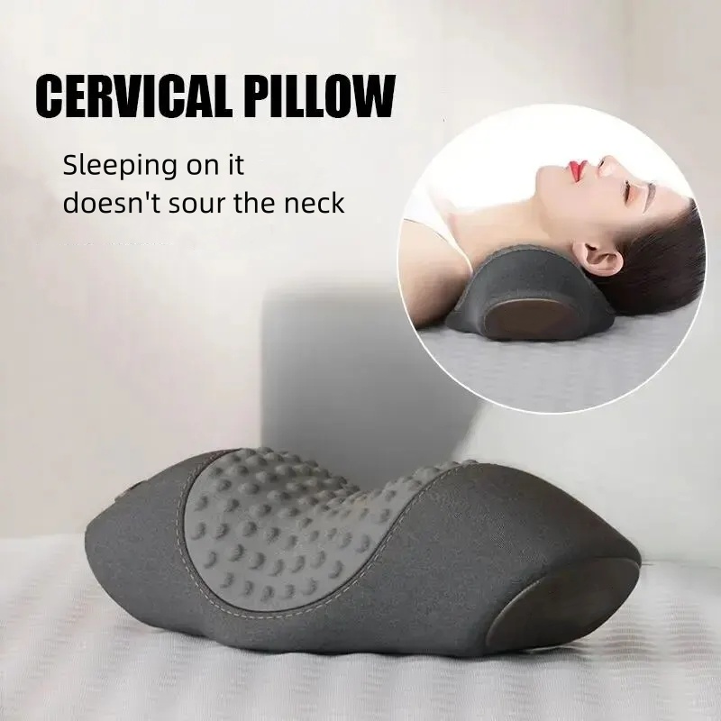 Neck Traction Pillow - Travesseiro de massagem para pescoço, massagem