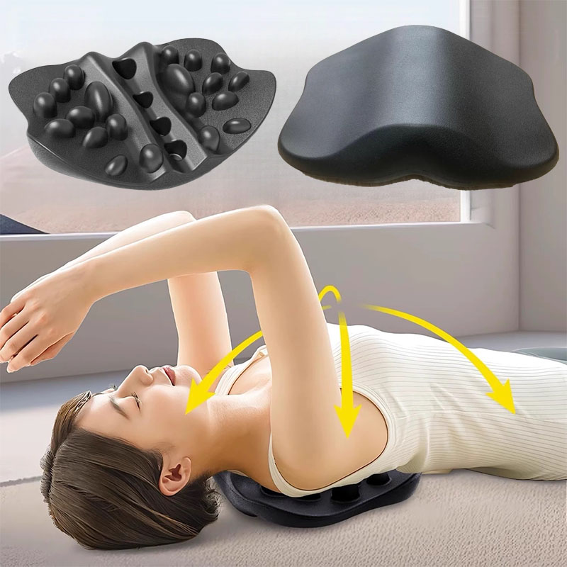 Neck Traction Pillow - Coluna cervical estiramento pescoço ombro relaxante