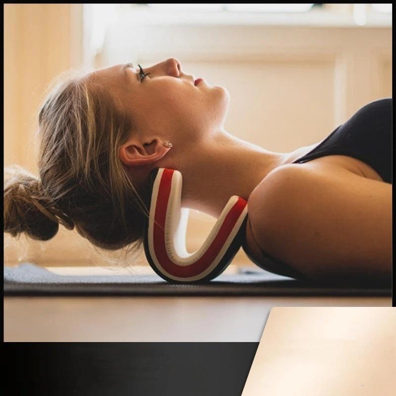 Neck Traction Pillow - Almofada de tração cervical para relaxamento