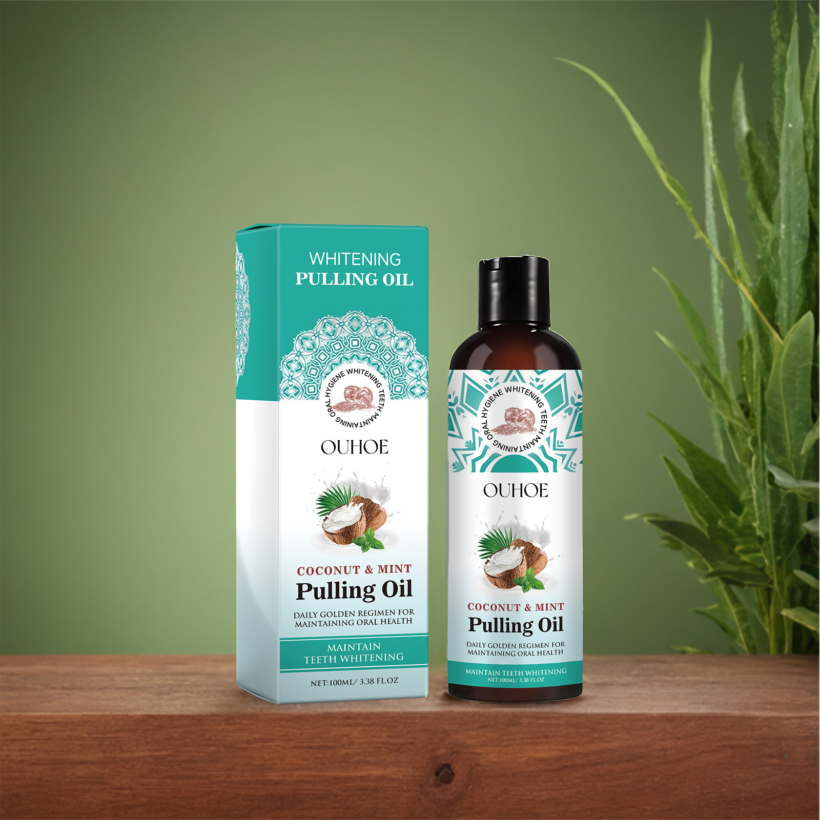 Enxaguante bucal de óleo de co - Health Wellness Solutions avaliação e preço