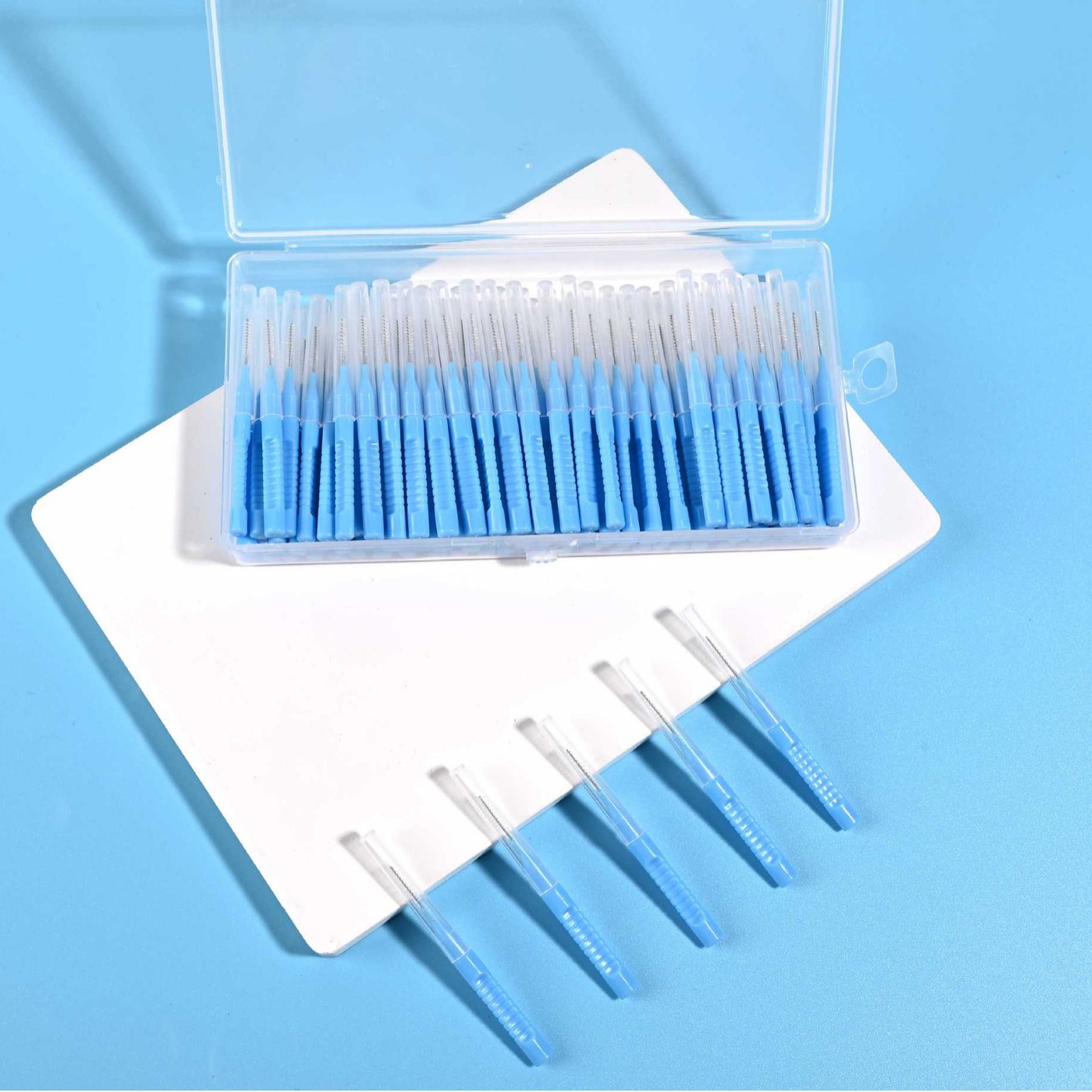 100 pces 0.6-1.2mm escovas int - Health Wellness Solutions avaliação e preço