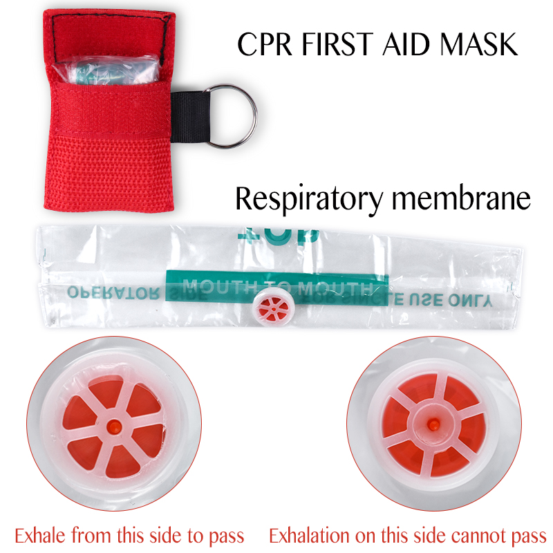 50pcs CPR Ressuscitador Máscar - Health Wellness Solutions avaliação e preço