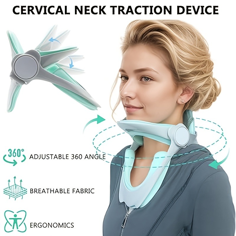 Almofada ergonômica de suporte - Neck Traction Pillow avaliação e preço