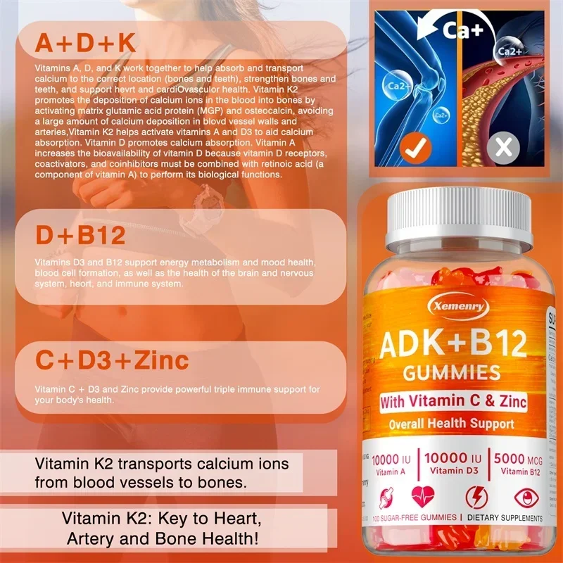 Gomas Vitamina D3 K2 + Vitamin - Health Wellness Solutions avaliação e preço