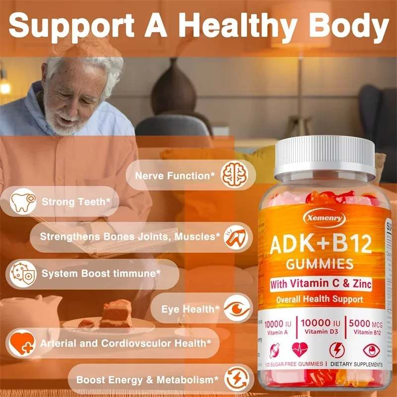 Gomas Vitamina D3 K2 + Vitamin - Health Wellness Solutions avaliação e preço