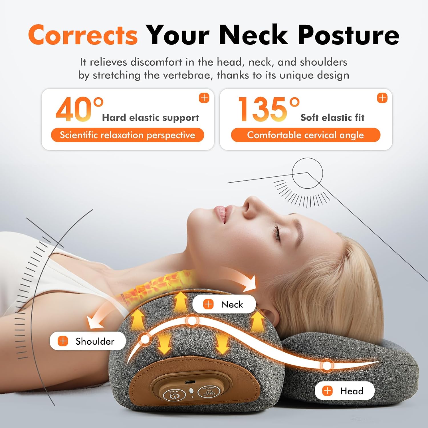 Almofada Massageadora de Pesco - Neck Traction Pillow avaliação e preço