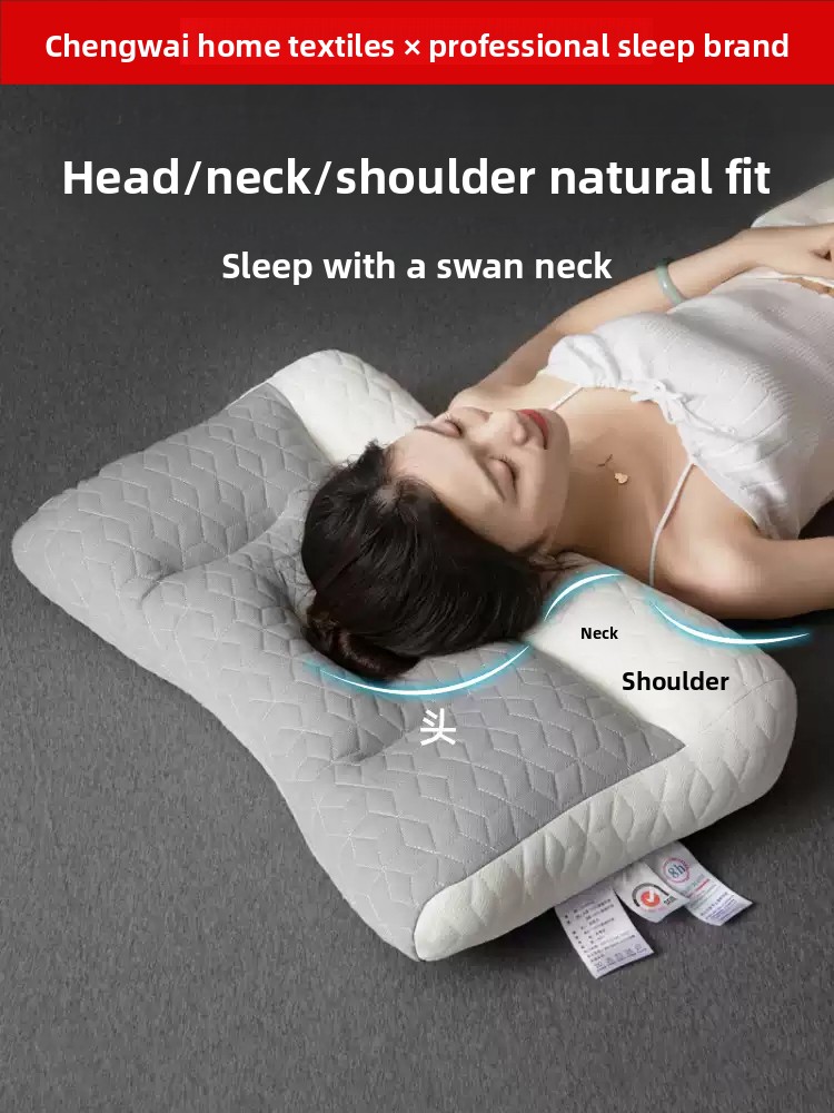 Almofada de látex com tração r - Neck Traction Pillow avaliação e preço