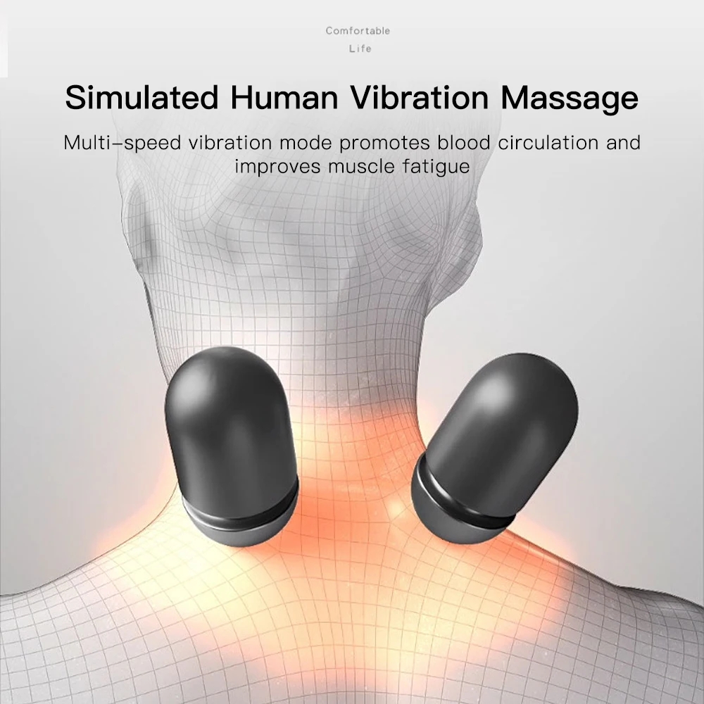 Almofada Massageadora de Pesco - Neck Traction Pillow avaliação e preço
