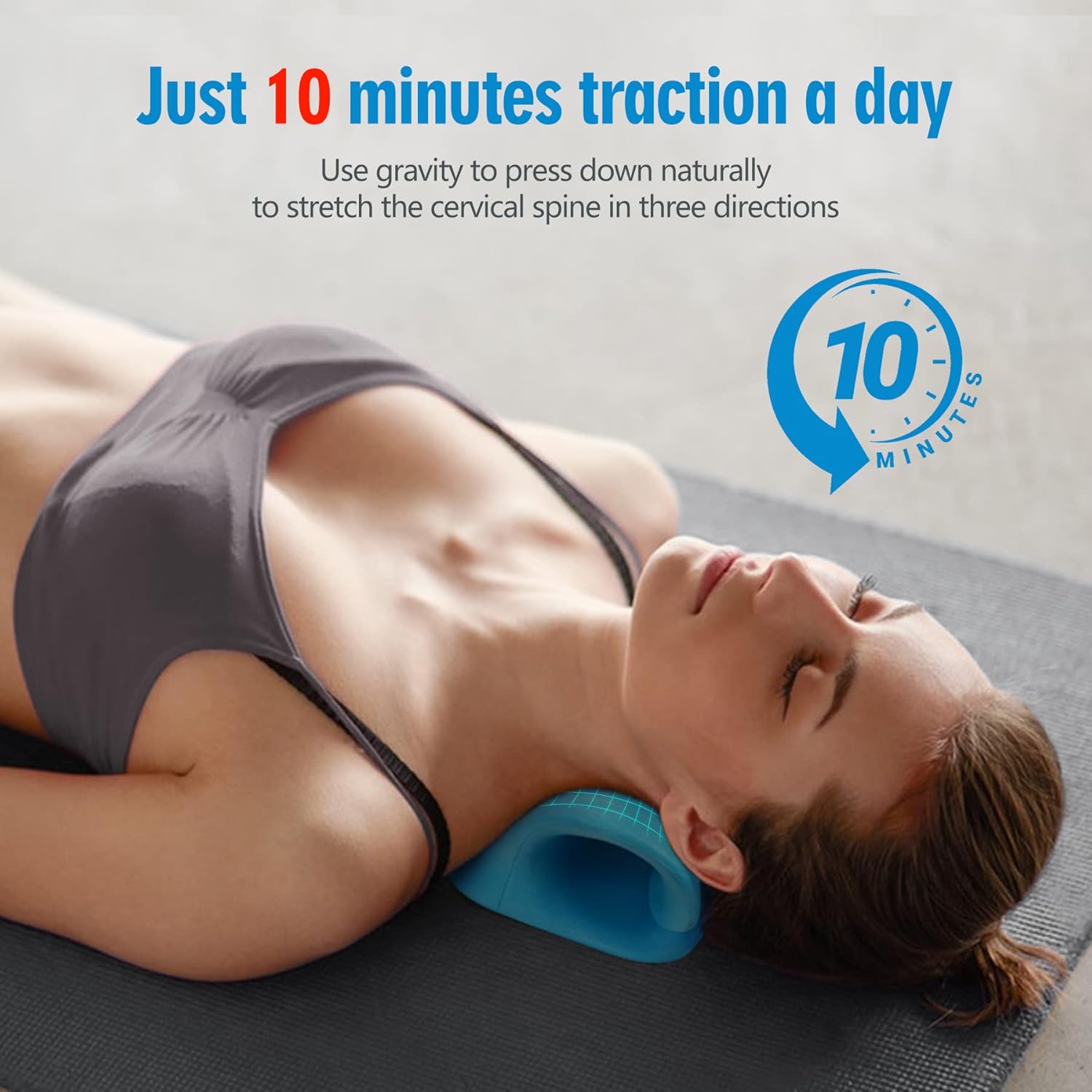 Almofada de Tração Cervical pa - Neck Traction Pillow avaliação e preço
