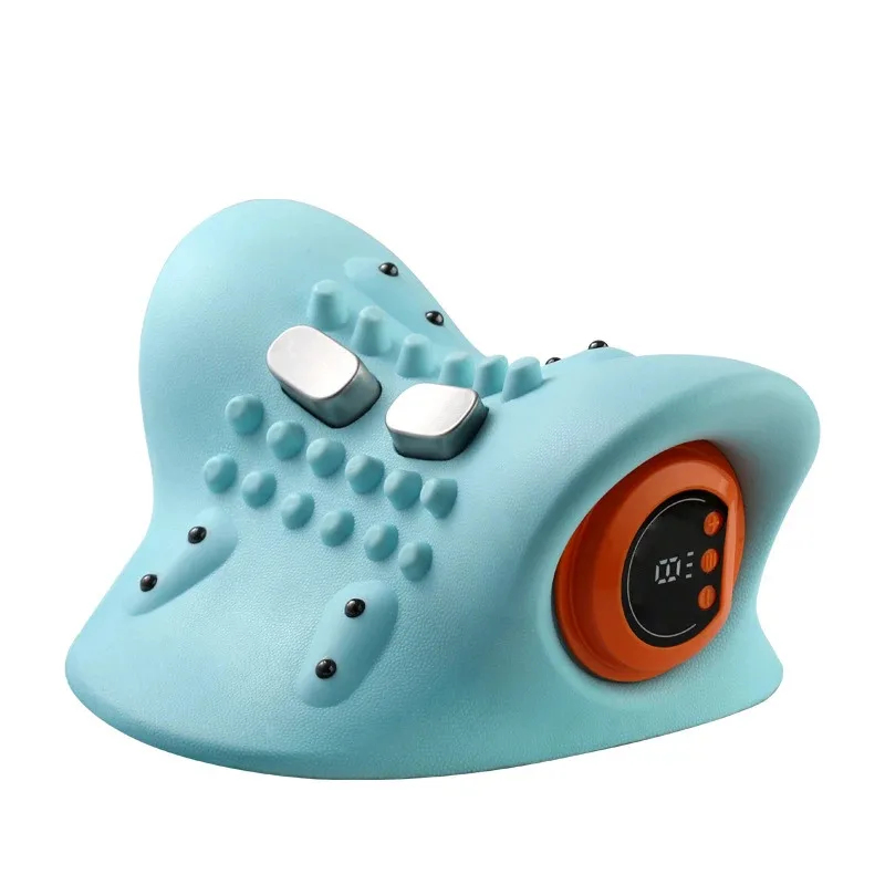 Massageador Elétrico de Tração - Neck Traction Pillow avaliação e preço
