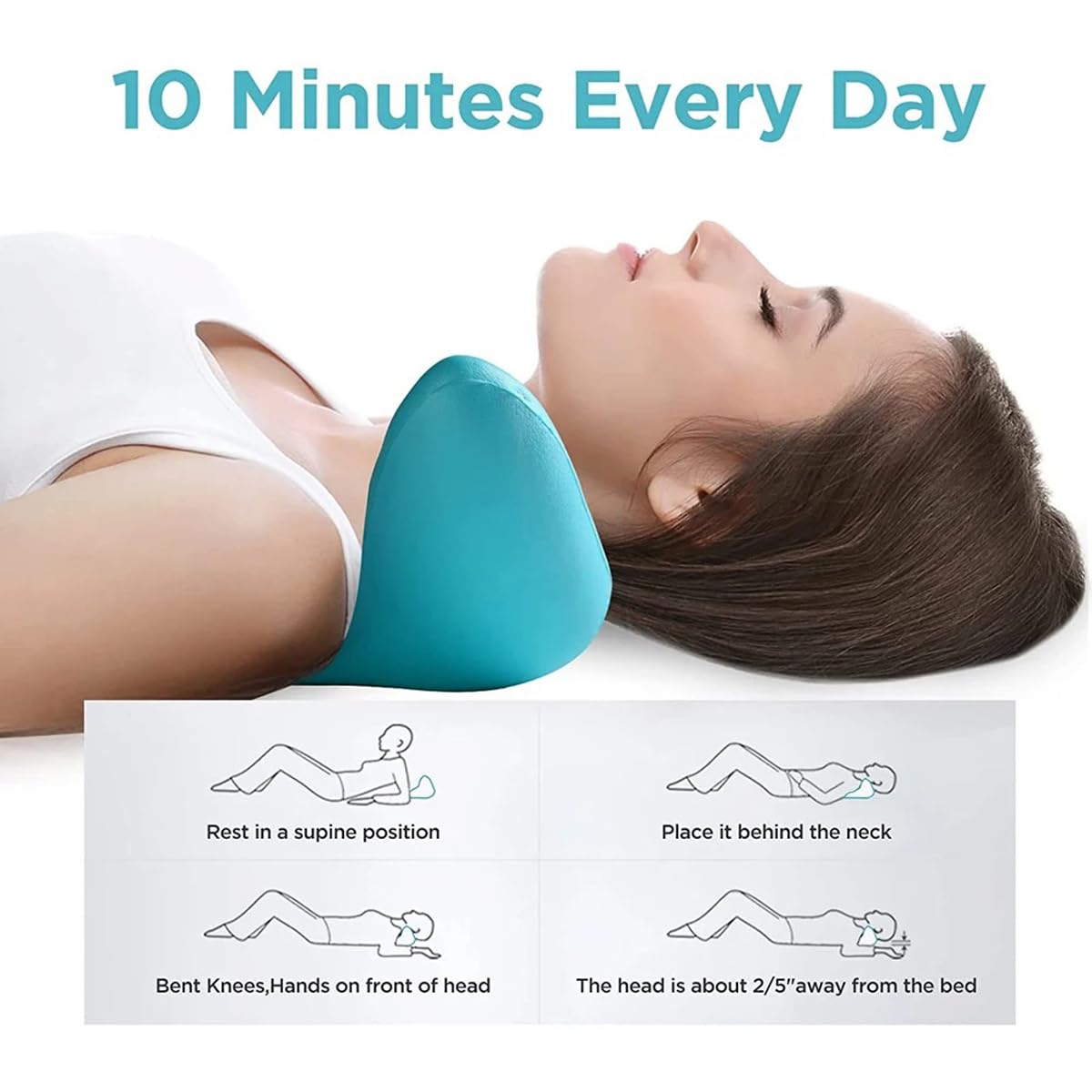 Relaxador de pescoço e ombro,  - Neck Traction Pillow avaliação e preço