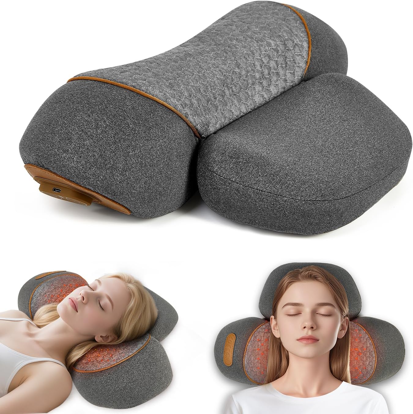 Almofada Massageadora de Pesco - Neck Traction Pillow avaliação e preço