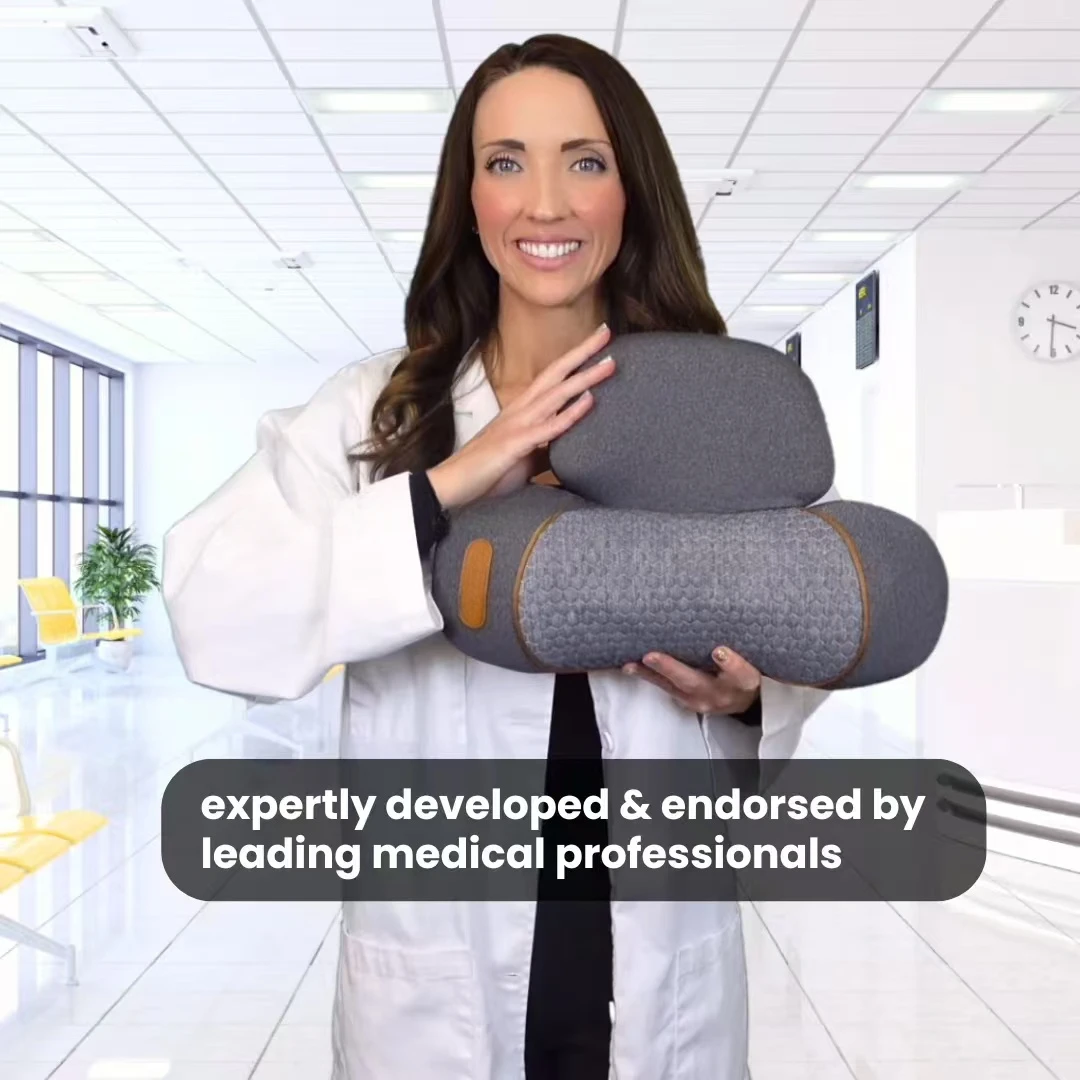 COSSEAL-3-em-1 pescoço massage - Neck Traction Pillow avaliação e preço