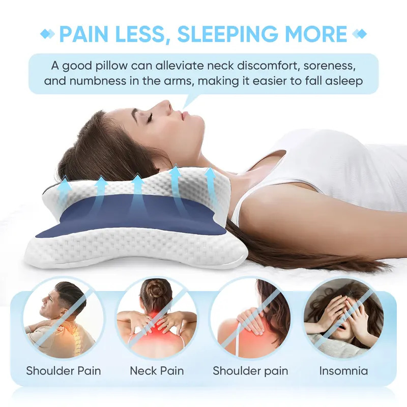 Travesseiro de Espuma Viscoelá - Neck Traction Pillow avaliação e preço