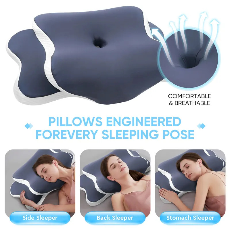 Travesseiro de Espuma Viscoelá - Neck Traction Pillow avaliação e preço