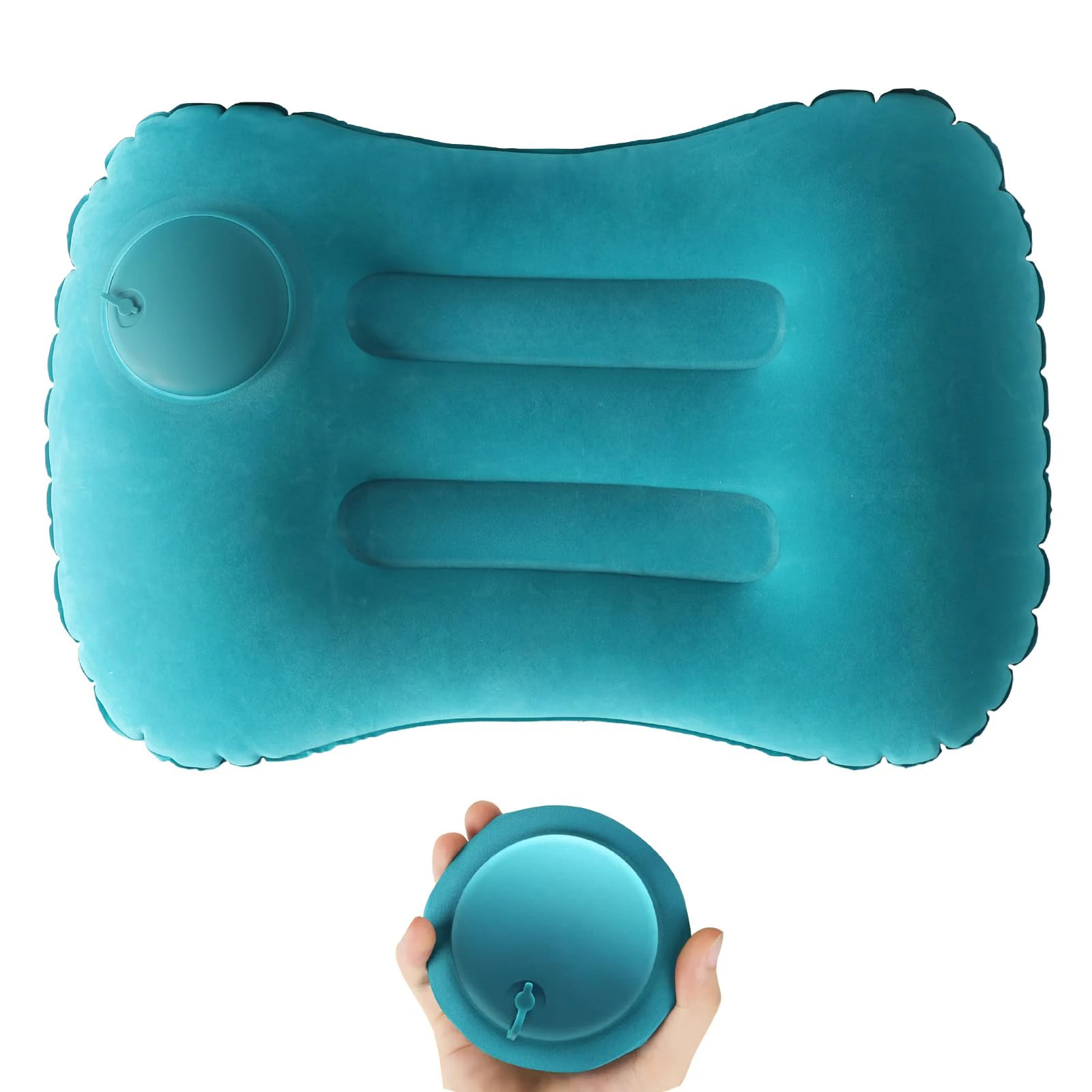 Travesseiro inflável confortáv - Neck Traction Pillow avaliação e preço