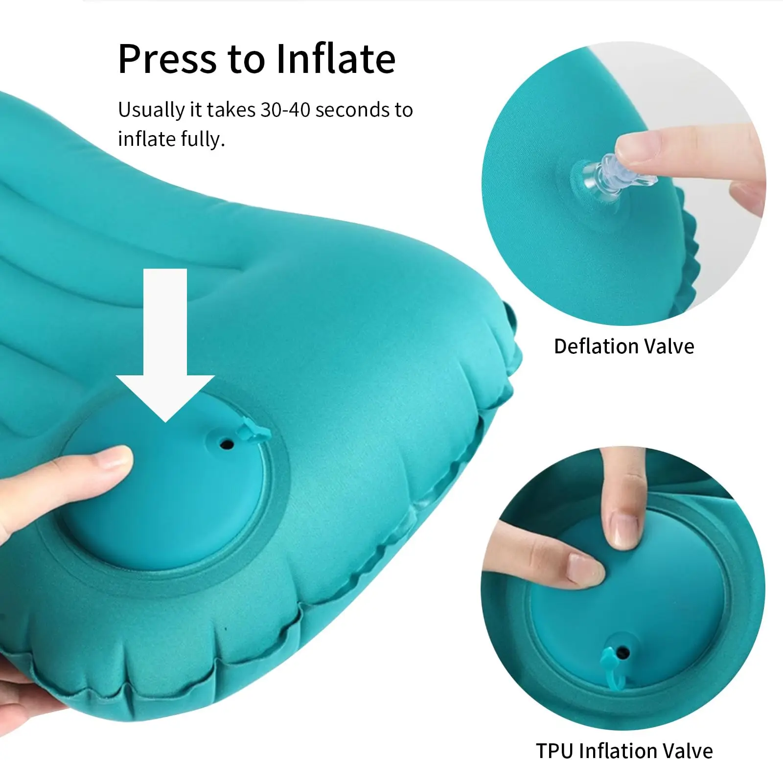 Travesseiro inflável confortáv - Neck Traction Pillow avaliação e preço