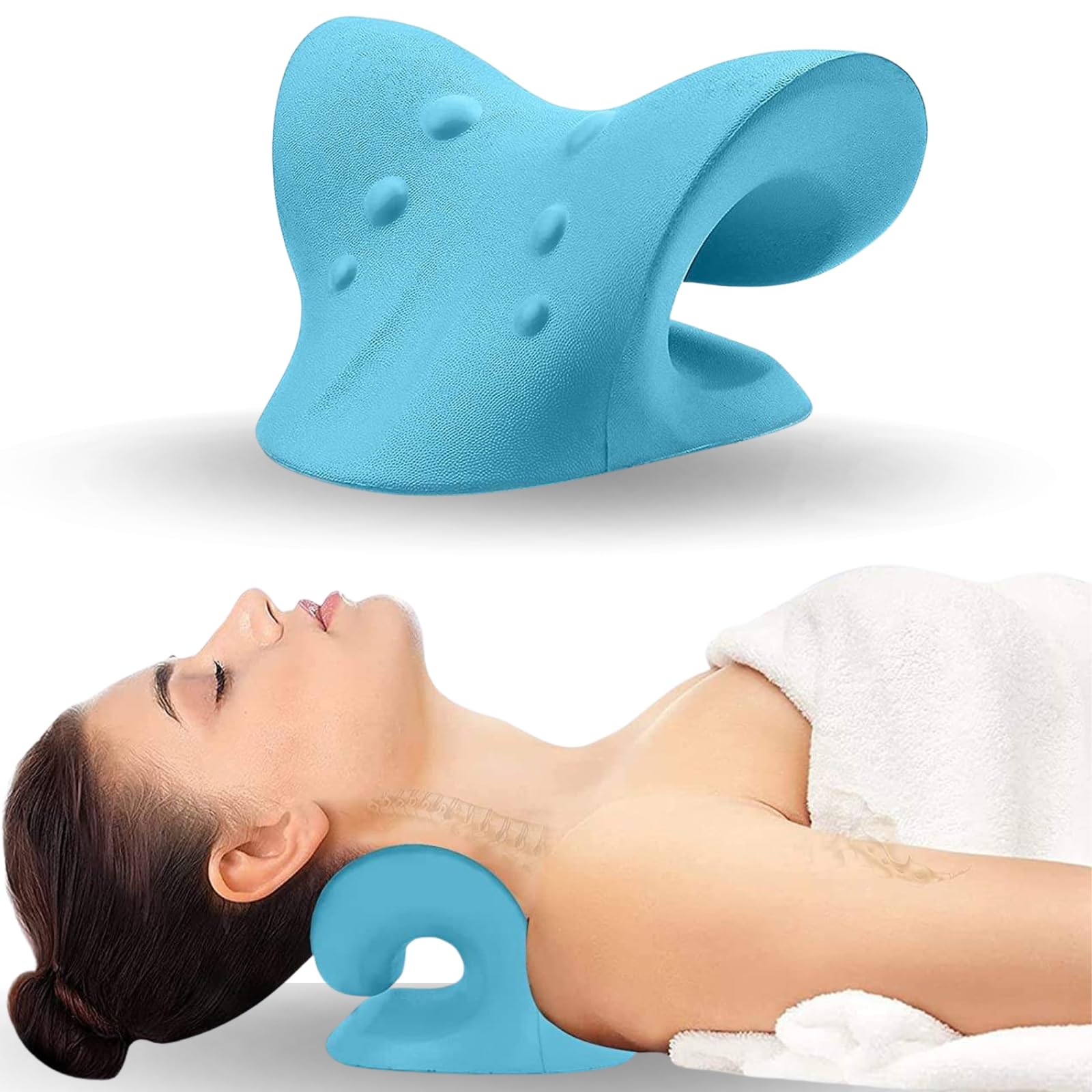 Dispositivo de Tração Quiroprá - Neck Traction Pillow avaliação e preço